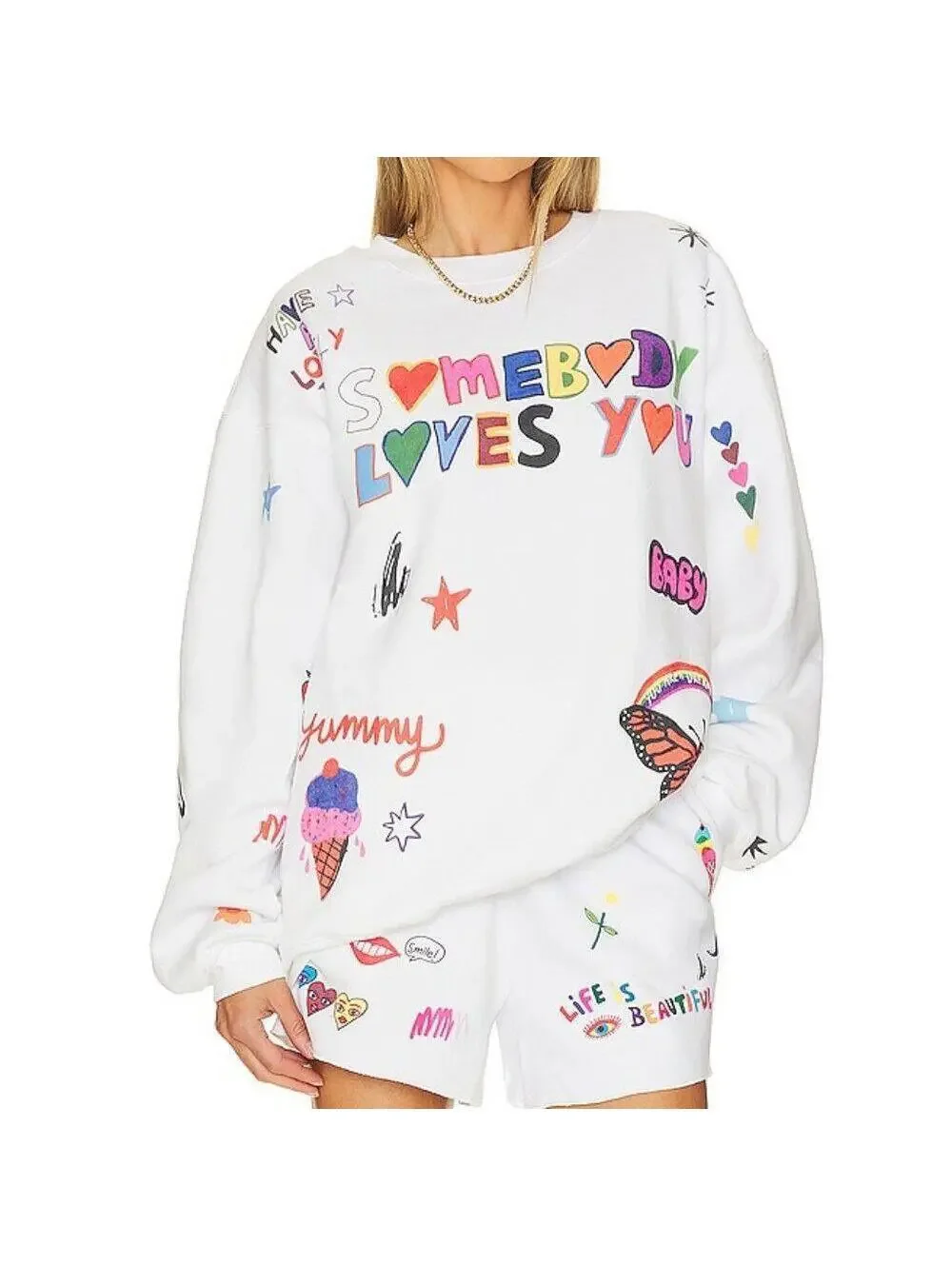 The Mayfair Group Somebody Loves You Crewneck